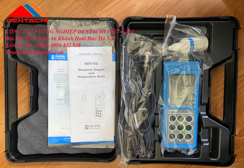 Máy đo Oxy hoà tan HANNA HI9146-04