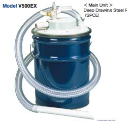 Vacuum Cleaner using compressed air Model V500EX-F maker blovac